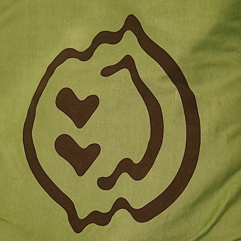Green Smiley Shirt, Large